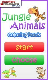 game pic for Jungle Animals Coloring Book